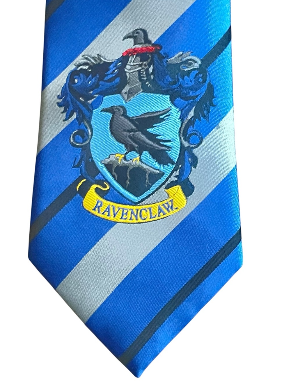 Crest Blue Striped Men’s Tie
